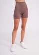 Шорти жіночі безшовні в рубчик з моделюючим швом Giulia SHORTS RIB SHAPE L/XL Brown-deep taupe - зображення 1