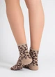 Жіночі шкарпетки з анімалістичним принтом Giulia WS2 FASHION 2503 36/40 Beige-piel, повсякденні без резинки, з леопардовим принтом - зображення 9