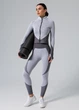 Жіночі спортивні легінси з мікрофібри Giulia LEGGINGS SPORT FIT L/XL Multicolor-white/grey - изображение 1