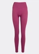 Женские бесшовные леггинсы в рубчик с моделирующим швом Giulia FLEXING LEGGINGS POWER XXS/XS Domsor, леггинсы из микрофибры, для спорта, для тренировок - изображение 5