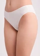 Женские хлопковые трусы-бразилиана Giulia Basic chic 2237/60 L White-milk, трусики из хлопка, белые бразилианы, комфортные трусы - изображение 4