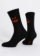 Чоловічі бавовняні шкарпетки з тематичним принтом Halloween Giulia MS3 HALLOWEEN STRONG 2501 43/46 Black-black - зображення 2