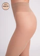 Женские матовые колготки с 3D плетением Giulia SOFT MATT 40 4 Beige-daino, капроновые с эффектом Make-UP - изображение 6