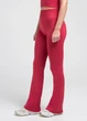 Жіночі безшовні легінси з кльошем від коліна Giulia LEGGINGS FLARED L/XL Bordo-winterberry, легінси з мікрофібри - зображення 8