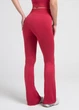 Жіночі безшовні легінси з кльошем від коліна Giulia LEGGINGS FLARED L/XL Bordo-winterberry, легінси з мікрофібри - зображення 9