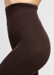 Женские теплые колготки с высоким содержанием хлопка Giulia ELITE COTTON 350 5 Brown-chocolate, плотные зимние колготки - изображение 10