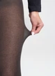 Женские теплые колготки из хлопка Giulia MICROCOTTON 100 4 Grey, плотные классические колготки - изображение 11