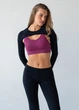 Жіночий безшовний спортивний топ Giulia FLEX TOP FREE L/XL Domsor, топ борцовка з мікрофібри - зображення 11