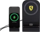 Складна бездротова зарядка Ferrari FEMFBMALK 15W Collection 2023 MagSafe Black (3666339170868) - зображення 2