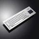 Промислова металева клавіатура Davo D-8608 USB з тачпадом, IP65 (Антивандальна), Срібляста (DAV-D8608-USB-REAR) - зображення 5