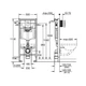 Комплект инсталляции Grohe Rapid SL 3 в 1 38772SH0 - изображение 4
