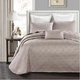 Покрывало и две наволочки Frette FRBP1 Purple grey Luxury 230*250 см - изображение 1