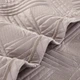 Покрывало и две наволочки Frette FRBP1 Purple grey Luxury 230*250 см - изображение 3