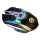 Бездротова безшумна ігрова миша RGB A5 2,4G 1600 DPI 7 кнопок USB Чорна - зображення 9