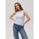 Топ женский на широкой бретельке НатаЛюкс 33-2138320006 2XL (54р.) Белый - изображение 2