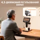 Цифровой микроскоп Hayve MK5 с 4.3-дюймовым IPS-экраном с увеличением от 500X до 1500X и встроенной системой LED подсветки - изображение 4