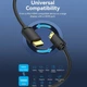 Кабель мультимедійний HDMI M to HDMI mini M 2.0m V2.0 4K60Hz 18Gbps HDR Dolby Vention (AGHBH) - зображення 6