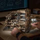 Конструктор Robotime Rokr деревянный 3D Мраморный ночной горо (LGA01) - изображение 4