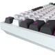 Клавіатура GamePro Asgard Valhalla Pro QLAB Sakura Switch RGB Bluetooth/Wireless/USB-C UA White (MK160-W-D-QS-PRO) - зображення 11