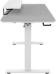 Стол с электрической регулировкой высоты Cougar E-Star 120х60 см White (E-Star 120 White) - изображение 4