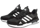 Чоловічі кросівки Adidas замш текстиль чорні з білим 45 - изображение 7