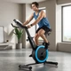 Велотренажер - спинбайк Gymtek XB Cardio магнитный синий - изображение 2
