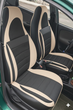 Авточохли на Moskvich 426 Auto Style пілот СПОРТ+ кожзам + тканина чорно бежевий - зображення 2
