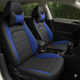 Авточохли на Volkswagen Passat B4 Auto Style НЕО Х Аригона чорно сині - зображення 2