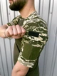 Футболка чоловіча Intruder Sleeve/Слів прямого крою приталена велкро панелями під шеврони хакі піксель/2XL - зображення 4