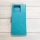 Чохол книжка Idewei для Xiaomi Redmi 10С з візитницею Бірюзовий - зображення 3