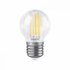 Лампа светодиодная филаментная MAXUS G45 FM 7W 4100K 220V E27 Clear - изображение 2