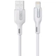 Дата кабель USB 2.0 AM to Lightning 1.0m 2.4A white Choetech (XAL-0003-WH-V2) - зображення 1