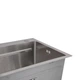 Мийка для кухні інтегрована Lidz Handmade H7545 Brushed Steel 3,0/1,0 мм LDH7545BRU49457 - изображение 7