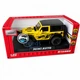 Машинка Jeep Wrangler Rubicon моделька іграшка металева колекційна 15 см Жовтий (8702147) - зображення 6