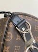 Дорожня сумка Louis Vuitton коричнева монограм (079) - изображение 4