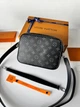 Сумка чоловіча месенджер Louis Vuitton Nil Messenger bag чорна (082) - зображення 8