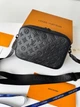 Сумка месенджер чоловіча через плече Louis Vuitton Alpha Messenger Bag чорна (085) - изображение 8