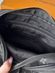 Сумка месенджер чоловіча через плече Louis Vuitton Alpha Messenger Bag чорна з білим (086) - зображення 10