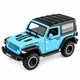 Машинка Jeep Wrangler Rubicon моделька игрушка металлическая коллекционная 15 см Голубой (6656757) - изображение 1