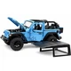 Машинка Jeep Wrangler Rubicon моделька игрушка металлическая коллекционная 15 см Голубой (6656757) - изображение 2