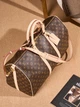 Дорожня сумка Louis Vuitton коричнева монограм (080) - зображення 2