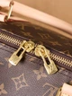 Дорожня сумка Louis Vuitton коричнева монограм (080) - зображення 9