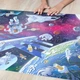 Дитячий підлоговий пазл Melissa & Doug «Космос» Glow in the Dark — 48 деталей, світиться у темряві, FSC, від 3 років - зображення 3