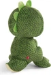 Мягкая игрушка NICI Glubschis Dino Xert 25 см - зеленый плюшевый динозавр Тираннозавр Рекс - изображение 3