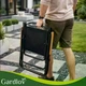 Туристичне складане крісло Trizand 27552 75.5×58.5×53.5 см до 120 кг, для балкона, кемпінгу та тераси - зображення 8