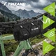 Водонепроникна велосумка Trizand 27352, універсальна, на кермо/раму/під сидіння, чорна - зображення 2