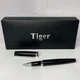 Подарочная ручка Tiger в футляре Черно-серебристая, Manta Style - изображение 3