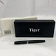 Подарочная ручка Tiger в футляре Черно-серебристая, Manta Style - изображение 8