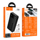 Повербанк Hoco J154A Victorious 20000 mAh 22.5 W PD20W 3 USB Type-C черный ABS пластик - изображение 2