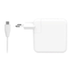 Мережевий зарядний пристрій 96 Вт USB-C PD для Macbook білий полікарбонат - зображення 6